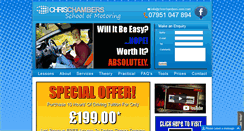 Desktop Screenshot of chrischambers-som.com